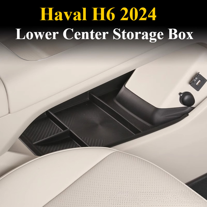 Para Haval H6 2024 Caixa De Armazenamento Controle Central Inferior Peças Reposição Automóvel Decoração Do Carro Fornece
