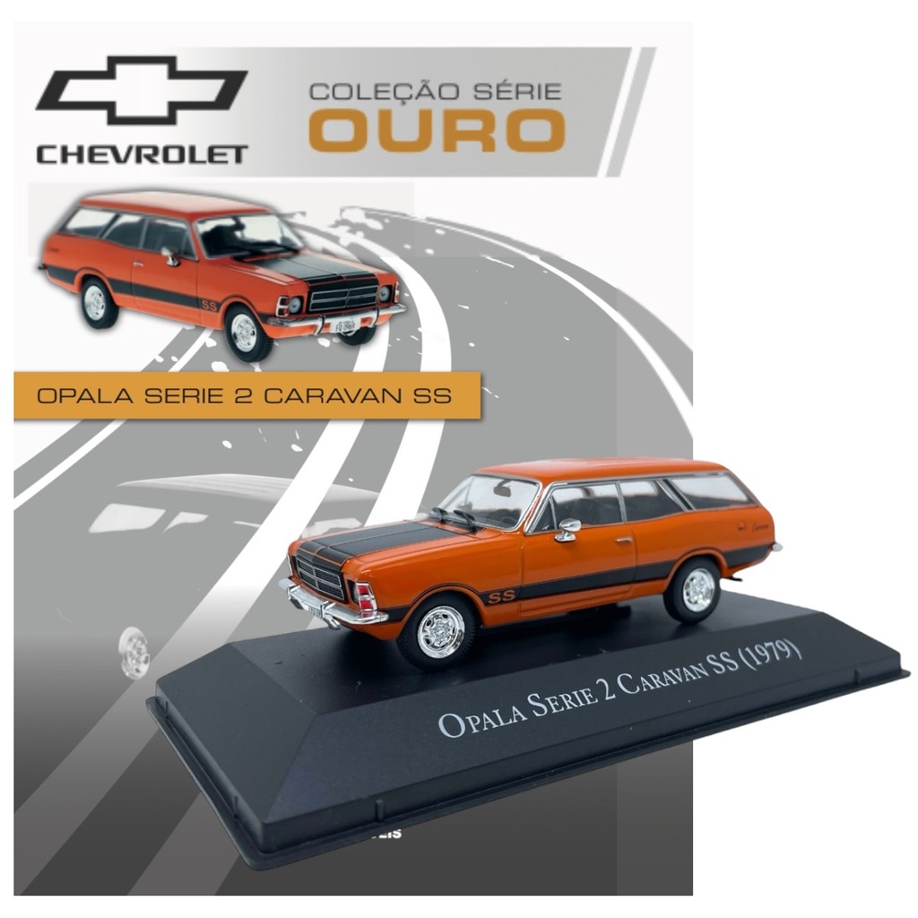Coleção Chevrolet Série Ouro: Opala Série 2 Caravan SS 1979 - Edição 08