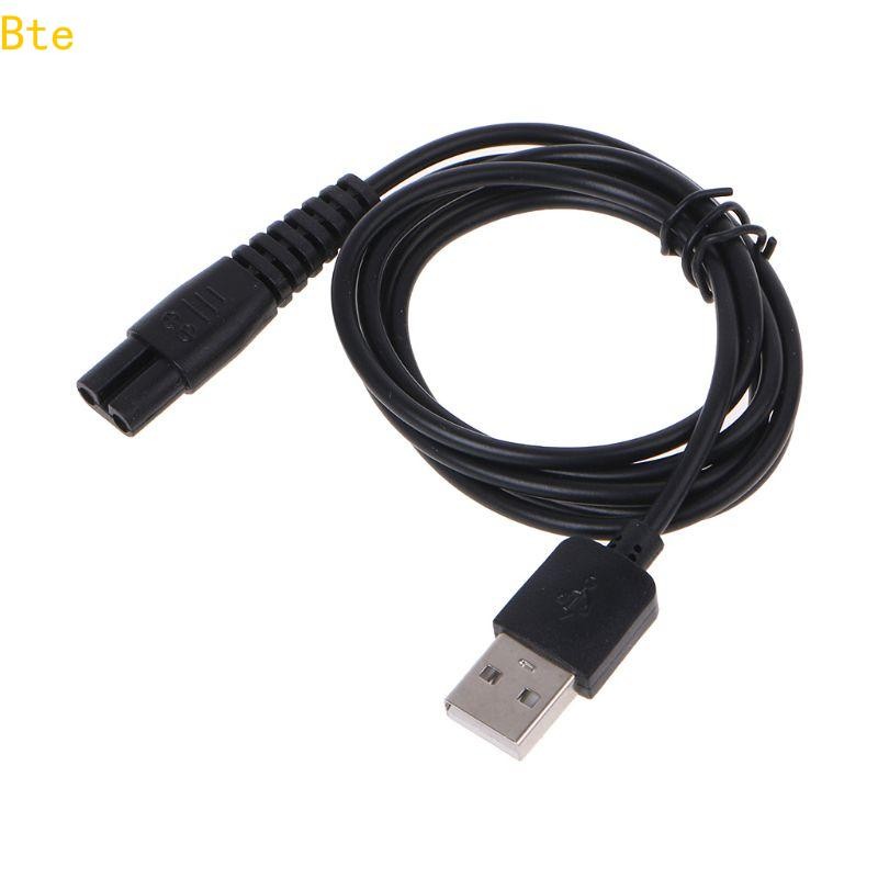 Bte 100cm USB Chrging Cable Barbeador Elétrico PowerAdapter Para MJTXD01SKS