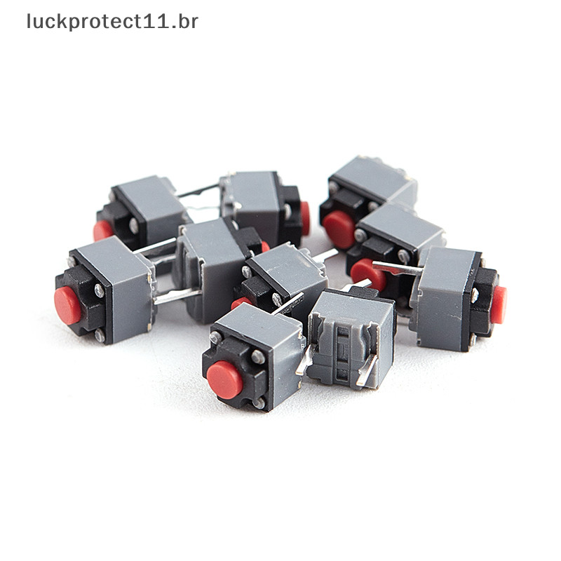LTBR 10Pcs Kailh Mute Button 6 * 7.3 Silencioso Botão Mouse Sem Fio Micro ~
