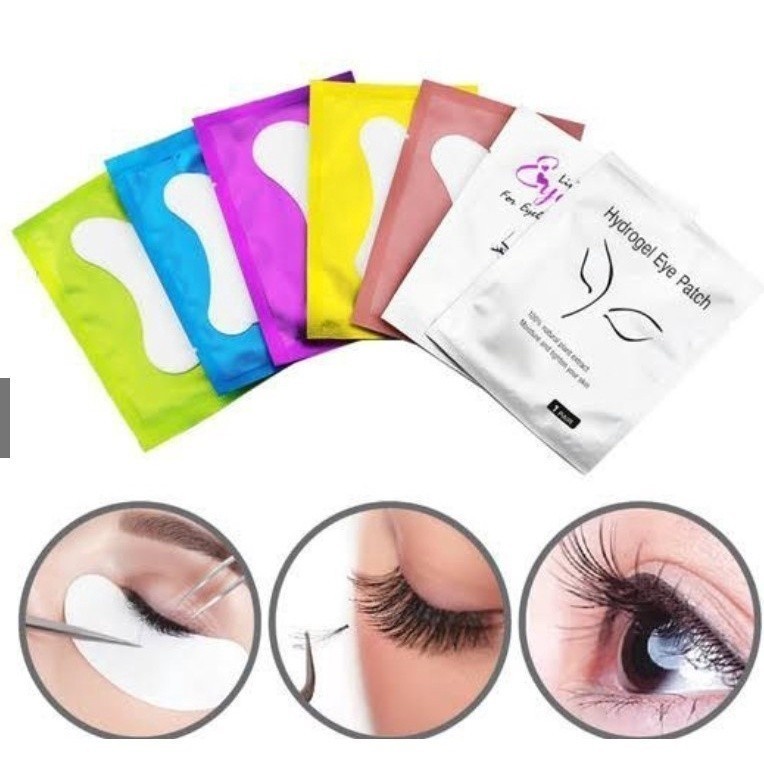 KIT 50 Pares de Gel Pads (100 Unidades) Adesivos em Gel Protetores de Pálpebras para Extensão de Cílios-YOUYI