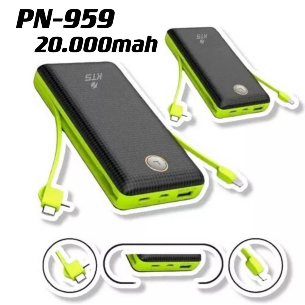 PN-959/956/952/951 Carregador Portátil Bateria Power Bank 20000mah Super grande capacidade e super barato