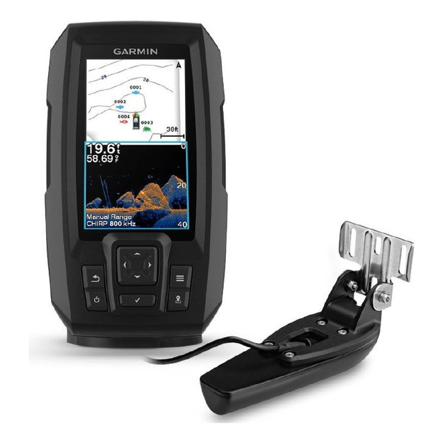 GPS SONAR GARMIN STRIKER 4CV VIVID + TRANSDUTOR 010-02550-01