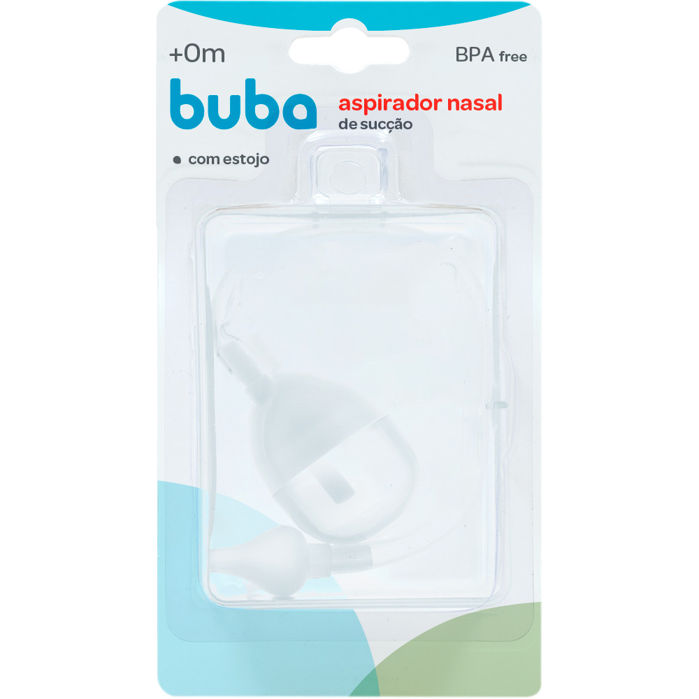 Aspirador Sugador Nasal Bebê De Sucção Com Estojo Buba
