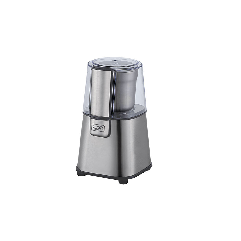Moedor Elétrico de Café e Grãos MG200BR Black Decker Gourmand Gris Inox - 110v
