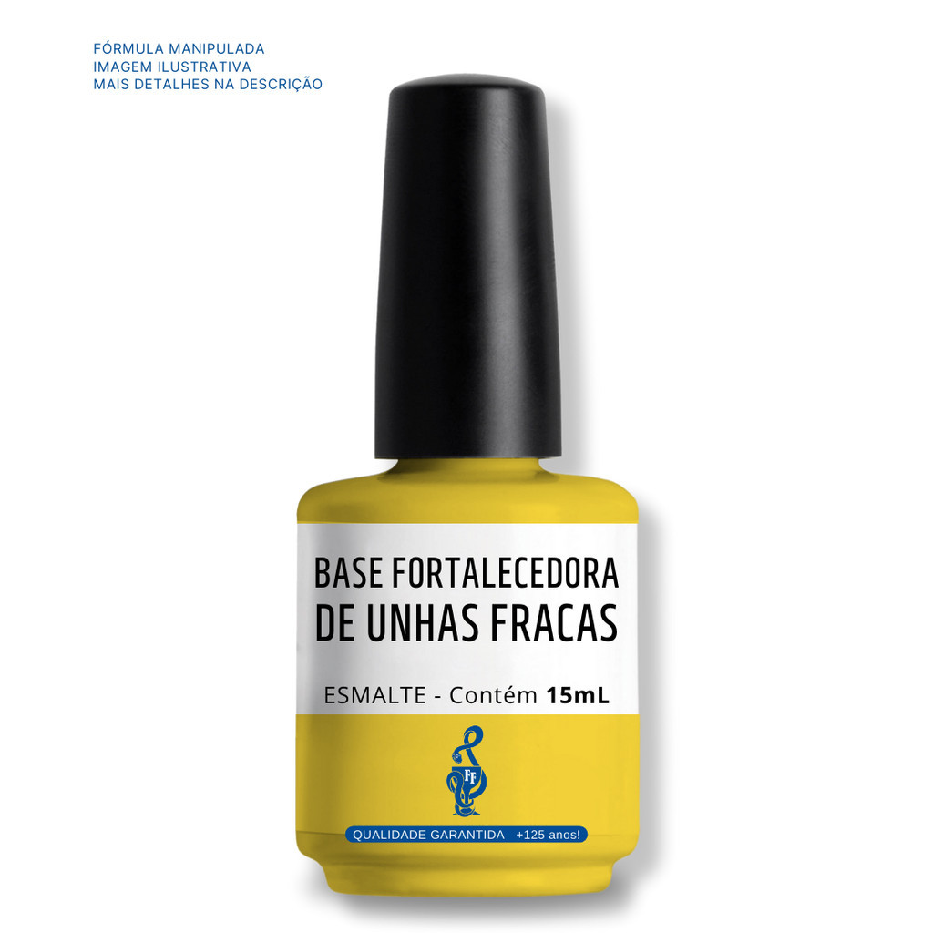 Base Fortalecedora de Unha 15mL - Com Biotina