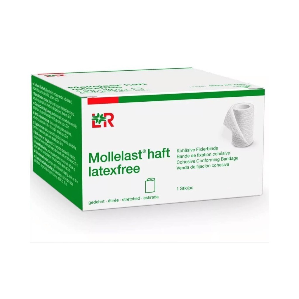 Bandagem Coesiva Mollelast 4cmx20M -Lohmann & Rauscher