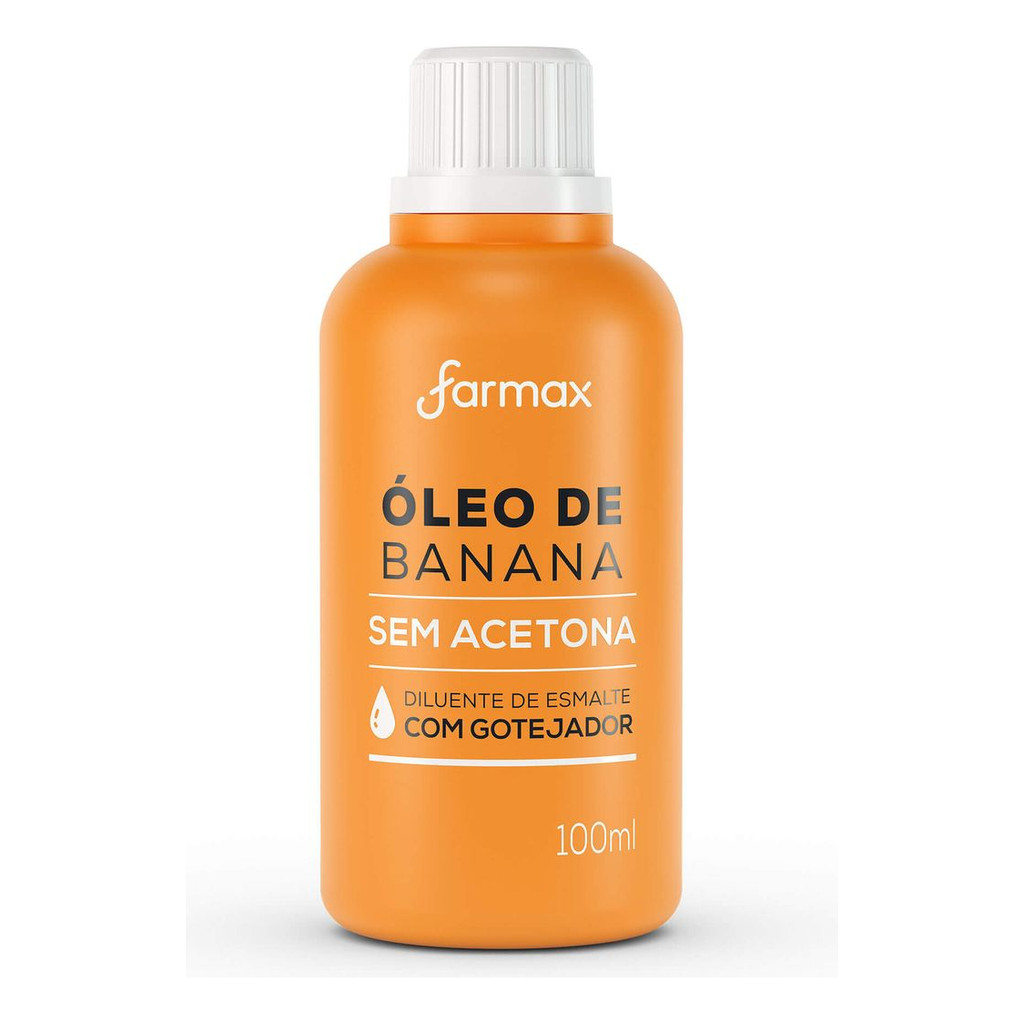 Diluente De Esmalte Oleo De Banana 100ml Farmax Envio Rapido