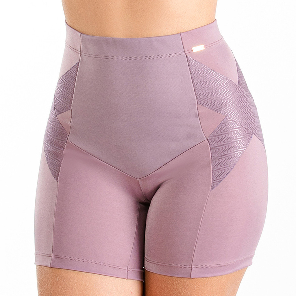 Bermuda Modeladora Dilady Cintura Alta Compressão Zero Barriga Redutora