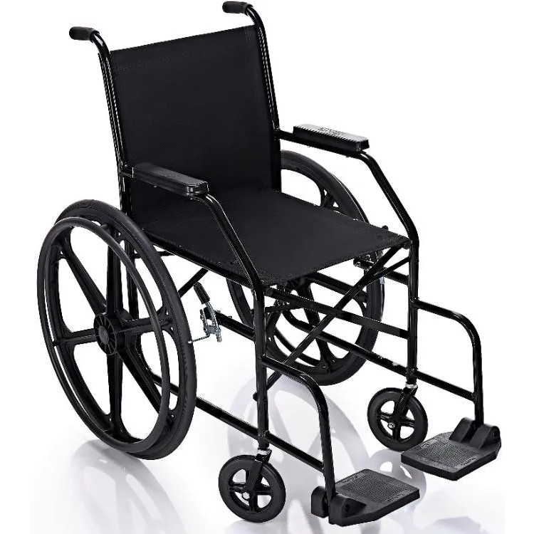 Cadeira de Rodas Simples 40cm PL 001 Pneus Maciços Prolife