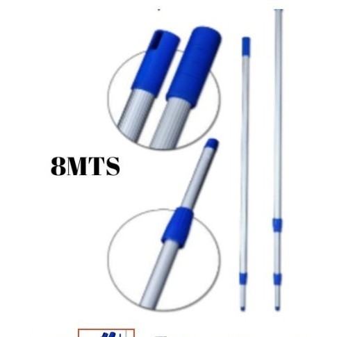 CABO ALUMINIO EXTENSOR TELESCOPIO 8 METROS