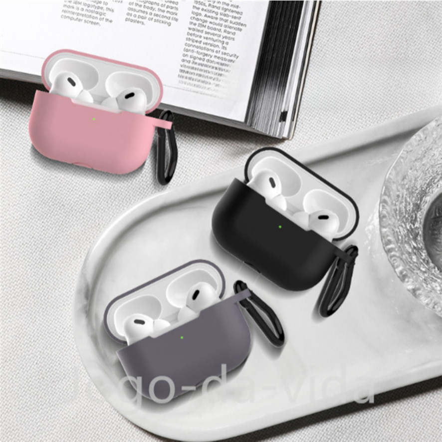 Capa Case capinha de Silicone Protetora para fone Apple AirPods 1 2 3 pro pro 2 DK store DK store