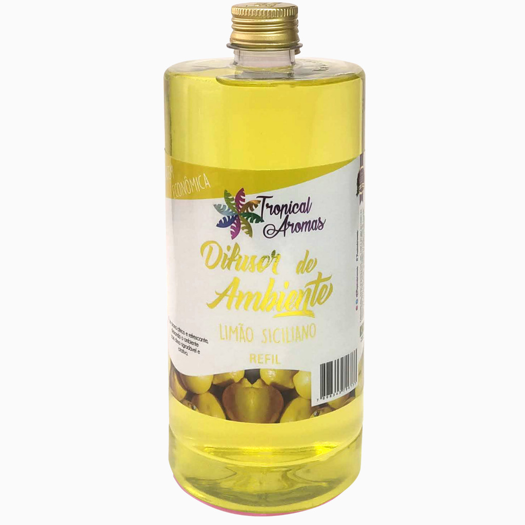 Refil Difusor de Ambiente Limão Siciliano 1L Tropical Aromas