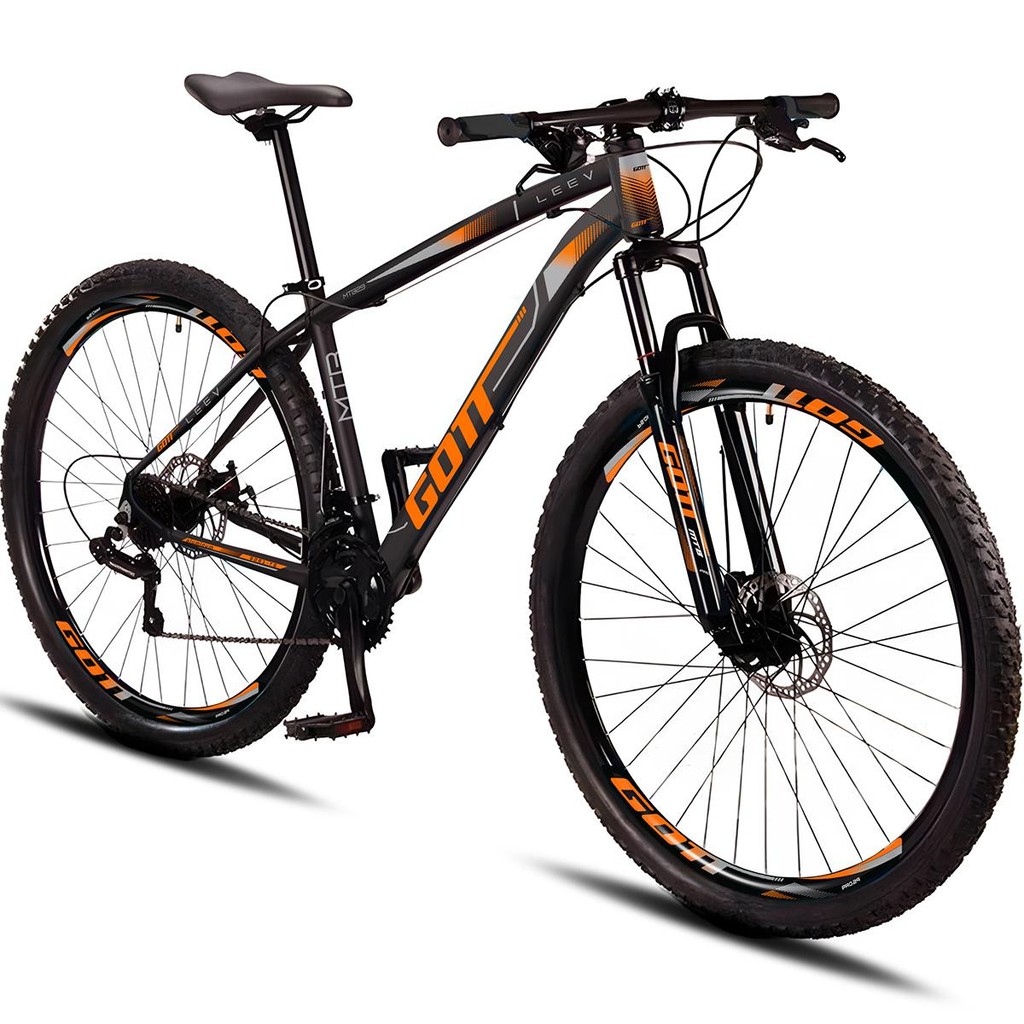 Bicicleta Aro 29 Alumínio Gott 21v Freio a Disco Leev