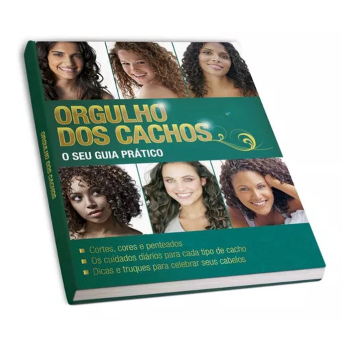 Orgulho dos Cachos – Guia Prático para Cuidados, Técnicas e Dicas de Beleza Cabelos Cacheados