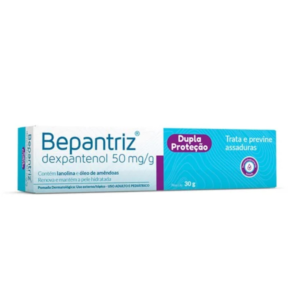 Pomada Dupla Proteção Bepantriz Com 50 mg/g 30g - CIMED