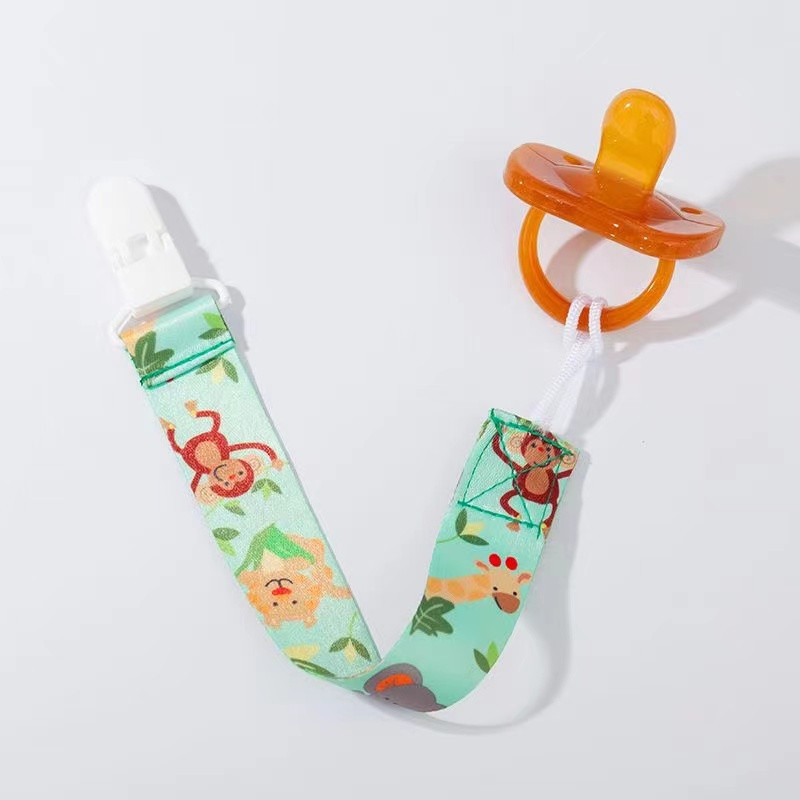 Kit Ate 5 Prendedor De Chupeta Com Trava Com Corrente Clipe Chupeta Menino e Menina - Promoção