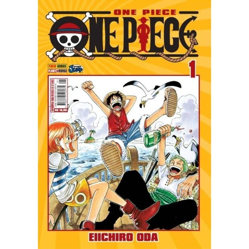 One Piece Vol. 1 - Livro novo PS