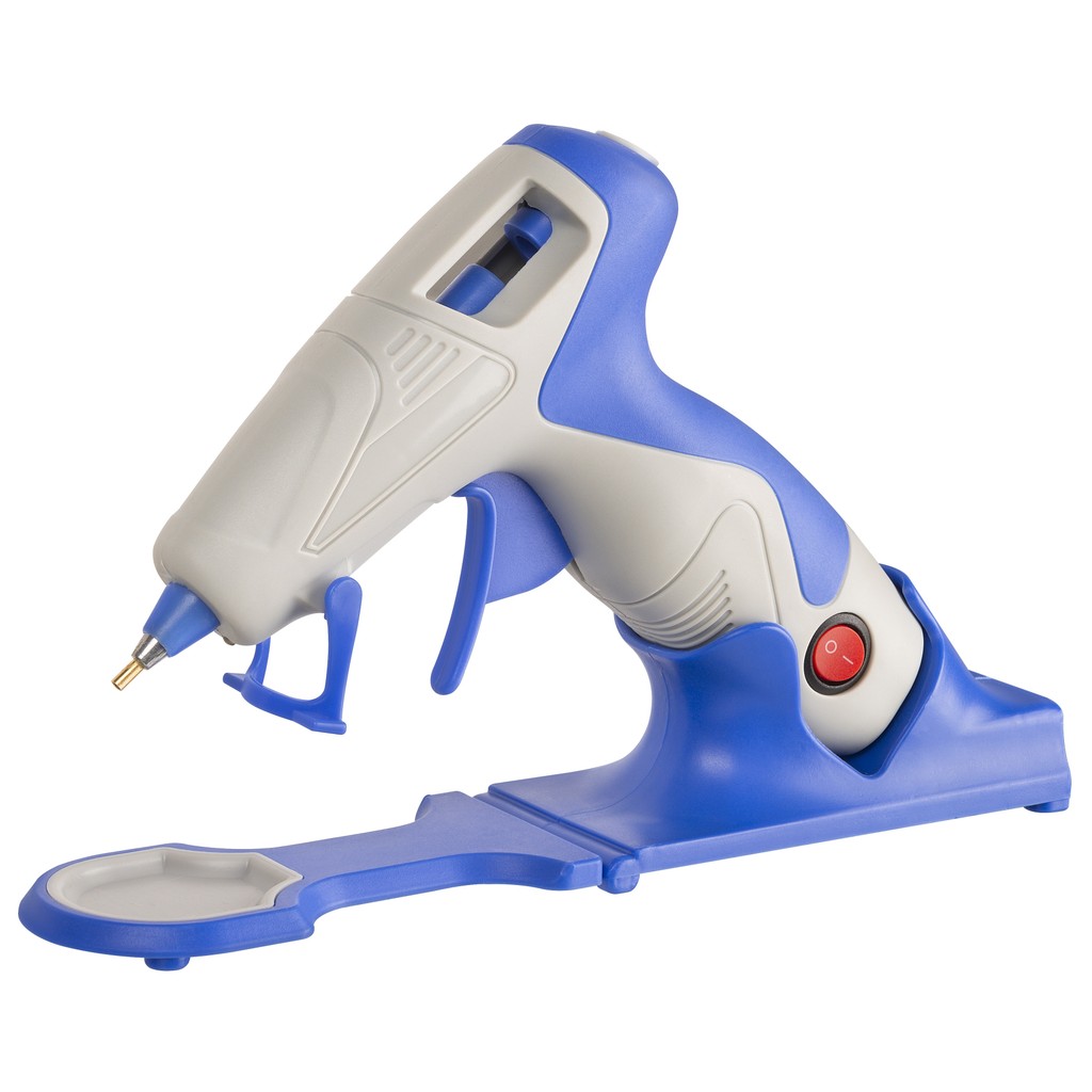 Pistola de Cola Quente Sem Fio artePunto - Bico Fino - 7mm - Azul