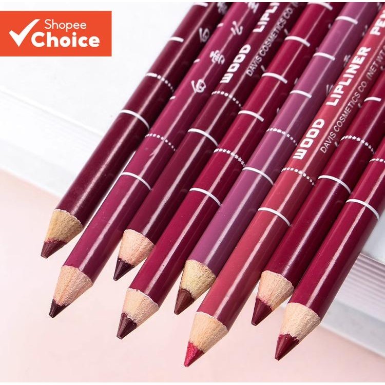 Vem Com Um Apontador De Lápis-Delineador Labial , De Batom Acessível De Longa Duração E Colorido