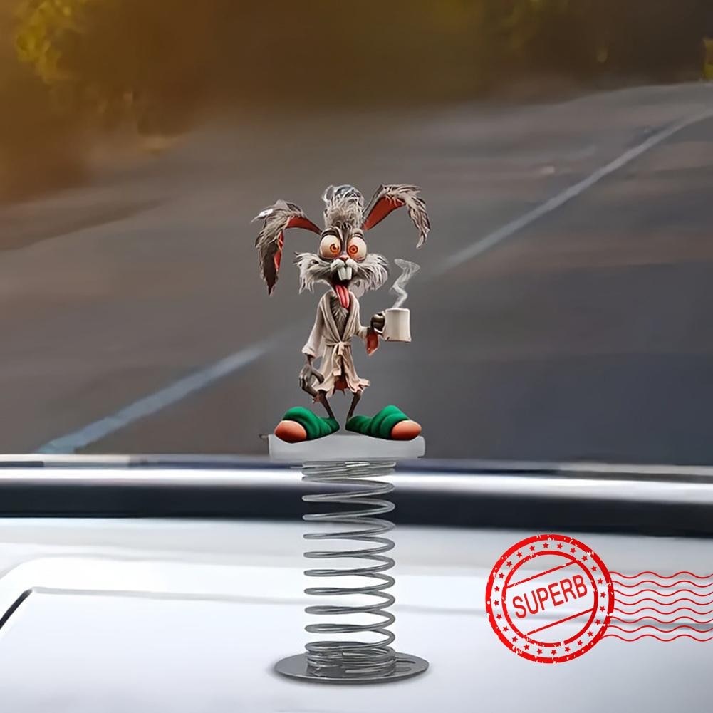 Bonito Engraçado Boca Grande Macaco 2d Acrílico Ornamentos Carro Música Balanço Decoração E8