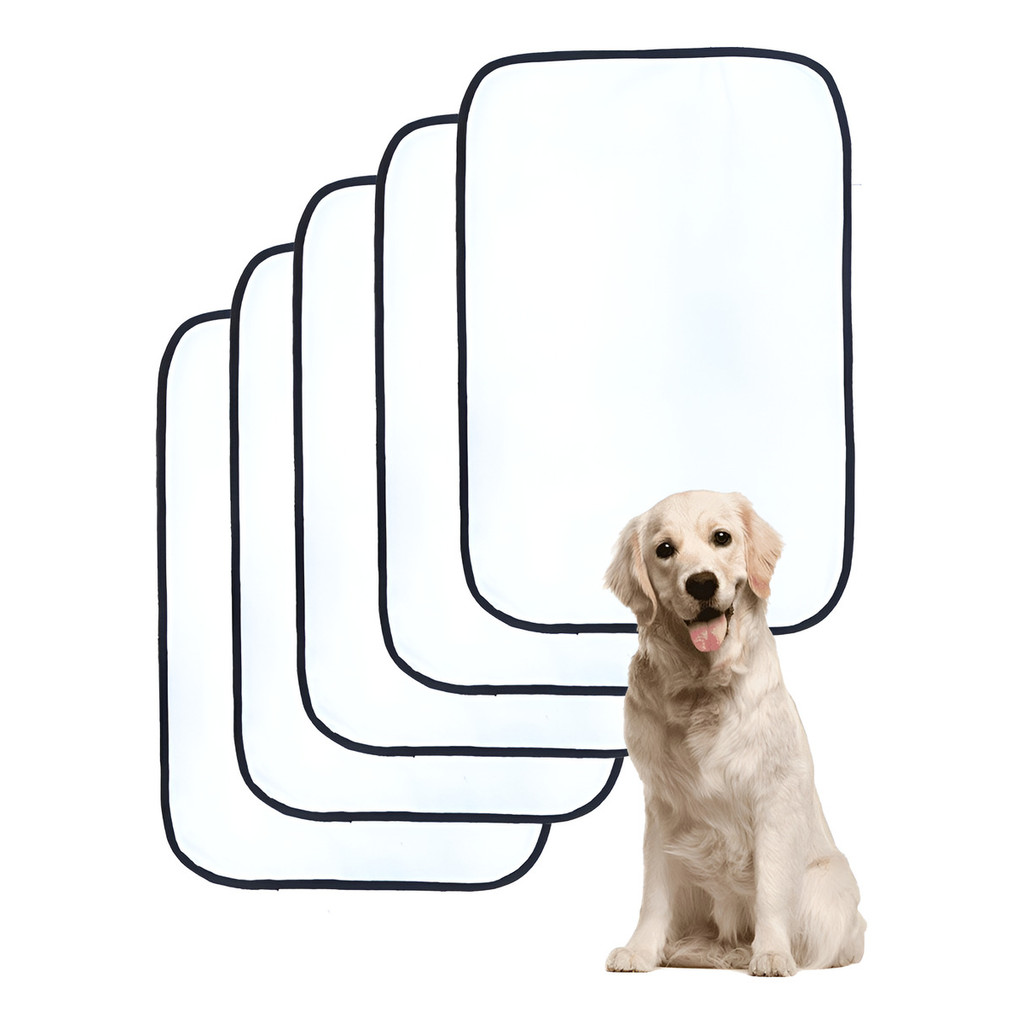 Tapete Higiênico 5 unidades liso 100x70cm