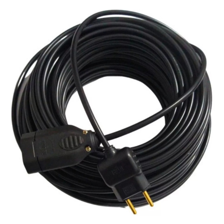 Extensão Eletrica 30 Metros Reforçada Profissional 10/20a 2x1.5