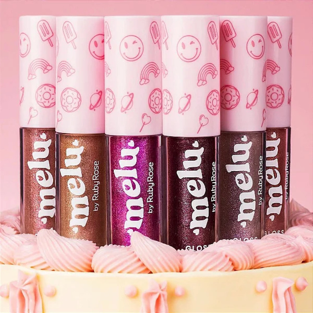 Lip Gloss Melu By Ruby Rose RR8235 - Com Brilho