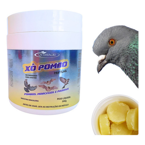 Xô Pombo Espanta Repele Pardais Morcegos Maritacas Pastilhas