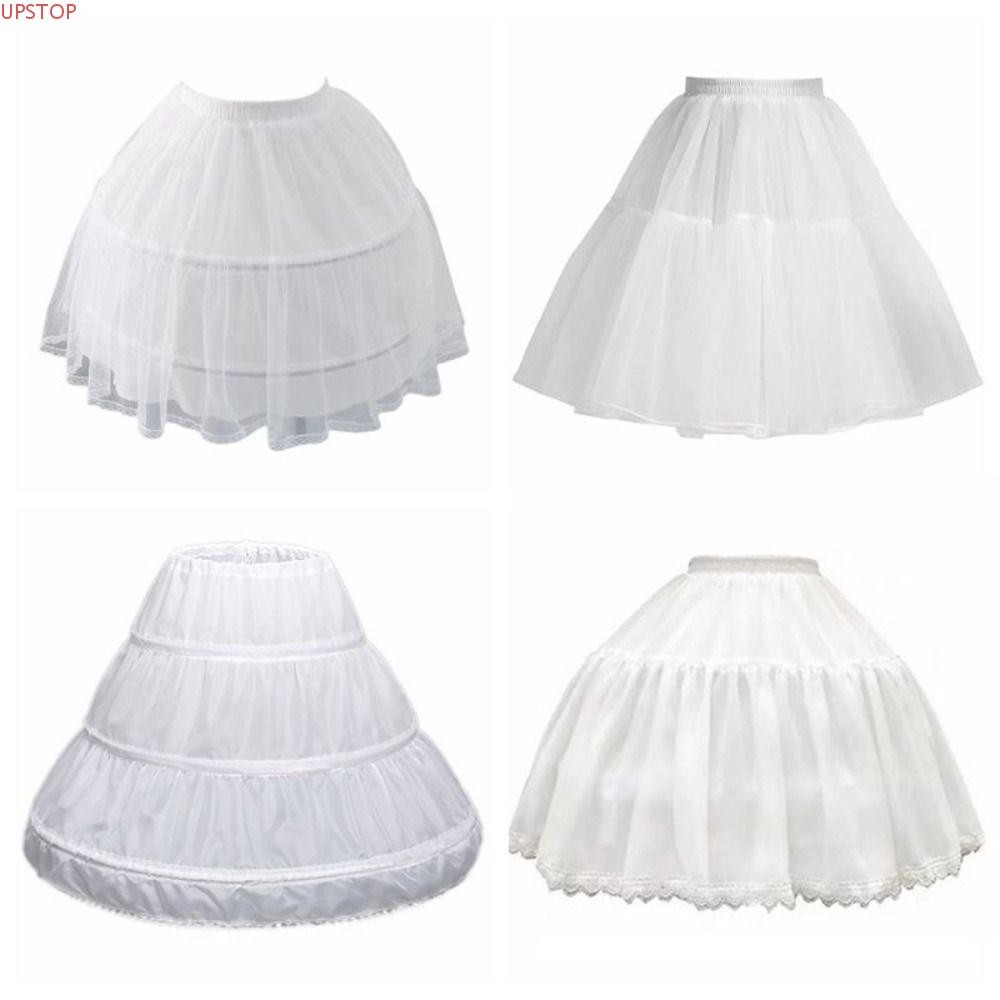 Saia De Baixo UPSTOP , Anágua Lolita Com Bainha Grande , Casamento De Crinolina Branco Confortável
