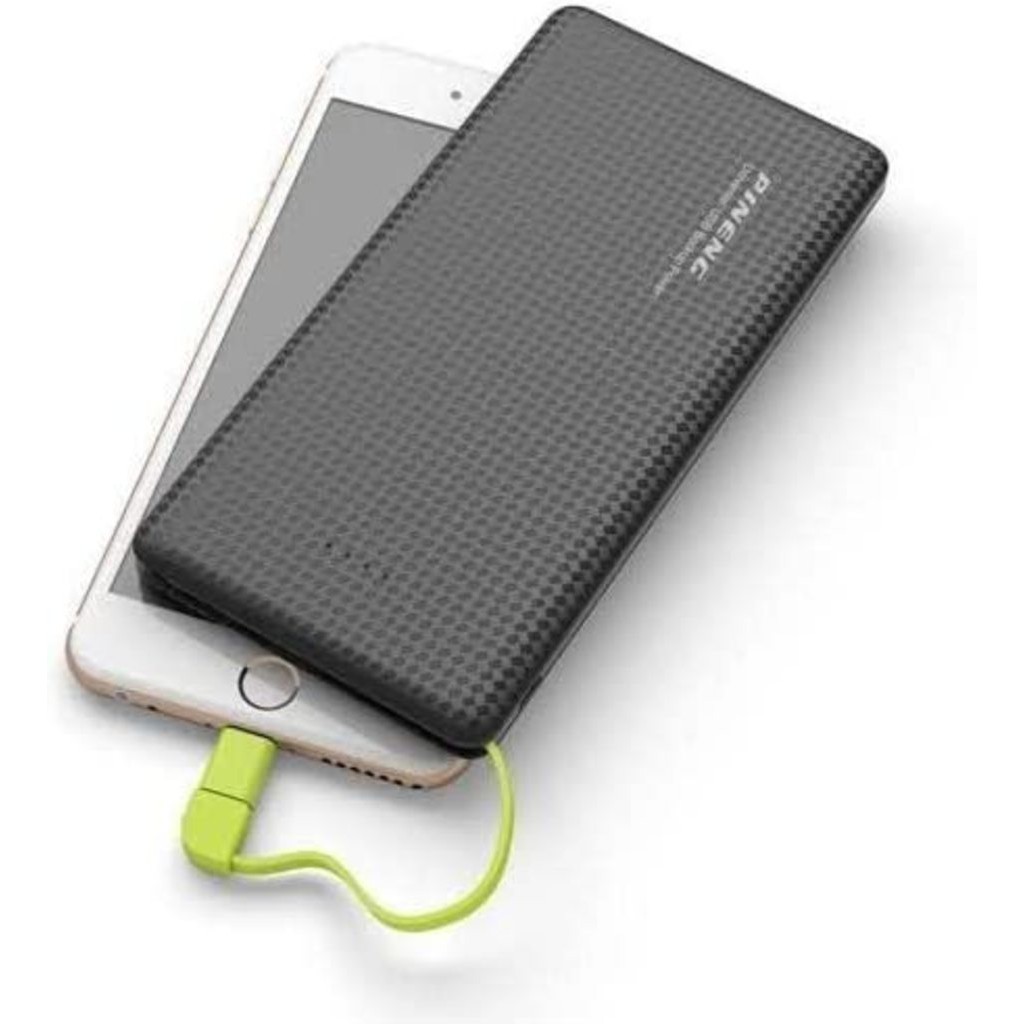 Carregador Portátil Pineng Power Bank 10.000mah,5000mah com adaptador iPhone,V8-Techo Pro