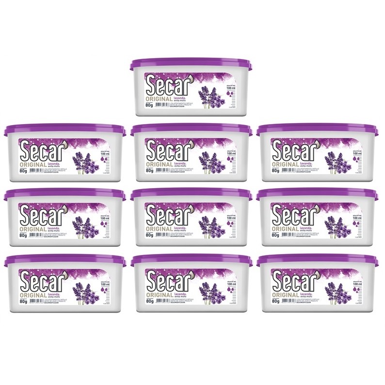 10 unid, Anti Mofo Desumidificador Secar Original 80g Cada Guarda Roupas Closet Armários Organização Casa
