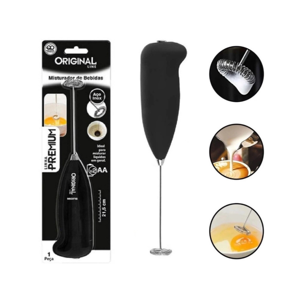 Misturador Mixer Elétrico Portátil Original Line Premium JJ
