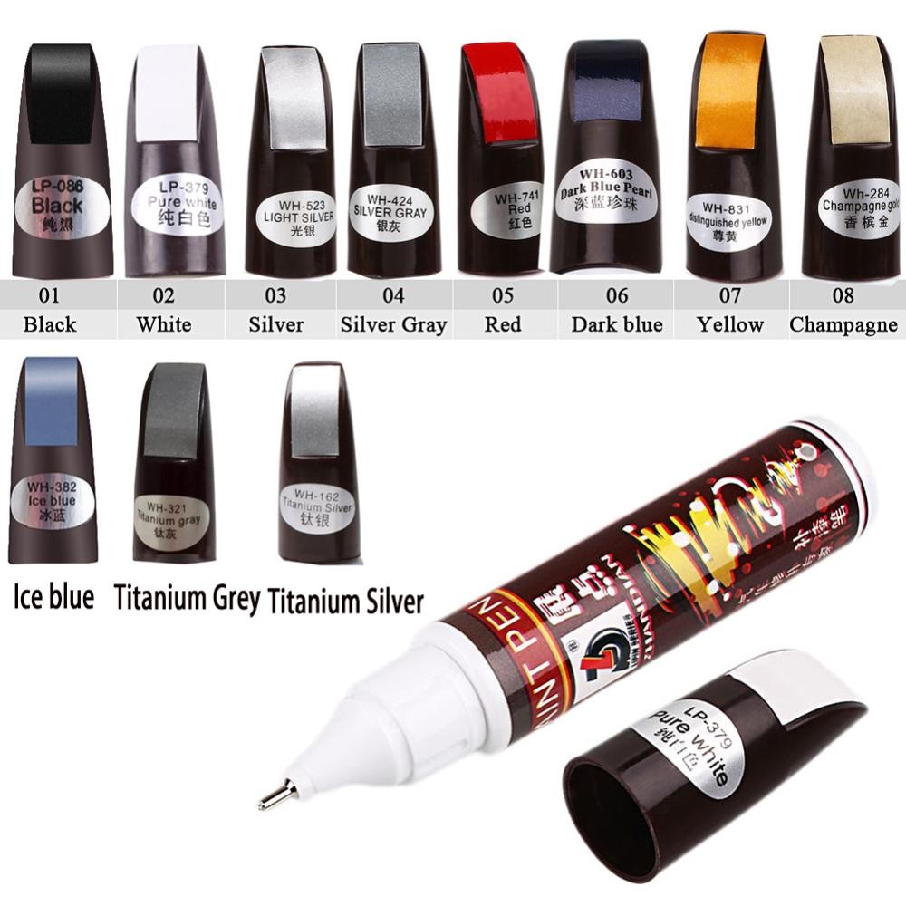 LS-STORE Caneta Profissional Para Reparo De Pintura De Carro , À Prova D'água , Transparente , Removedor De Arranhões Canetas P7S8