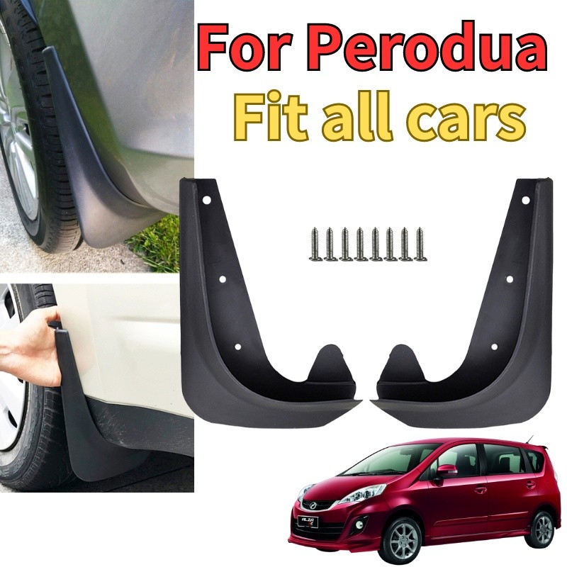 Universal Carro SUV Captador Van Mud Flaps Para-Lamas Dianteiro Traseiro Fender Respingo Guardas Toyota Hilux Innova For