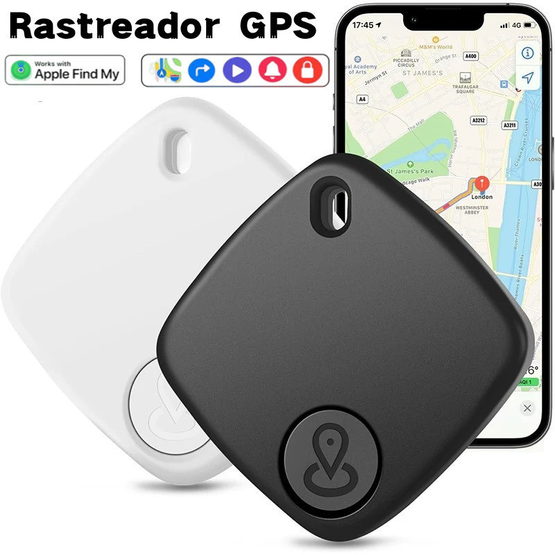 Rastreador AirTag Smart Tag MFI Localizador GPS Mala Carro Moto Pet Criança Sem Limite de Distância