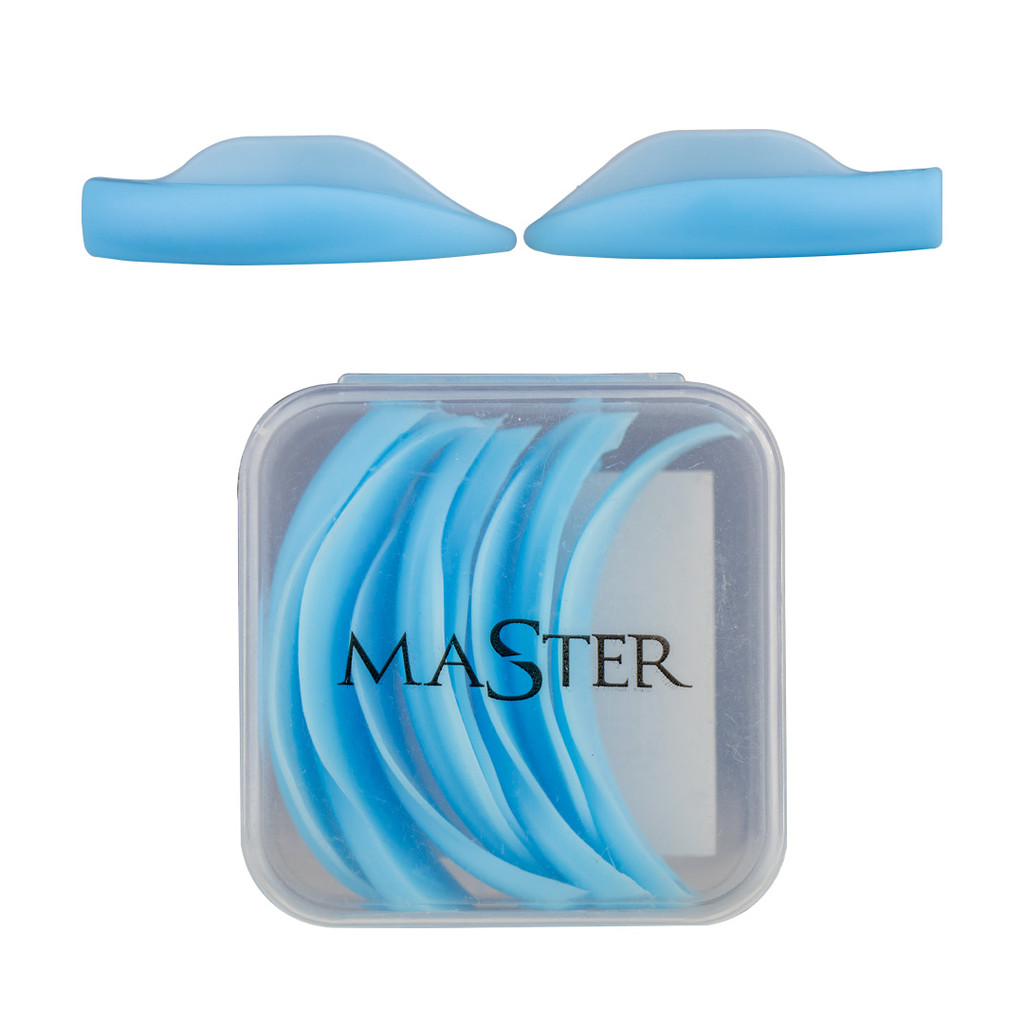 4 Pares Pad de Silicone Master Modelo Anatômico Molder Lash Lifting