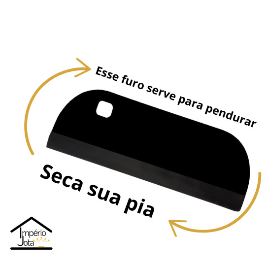 RODINHO DE PIA COMPACTO - PRETO