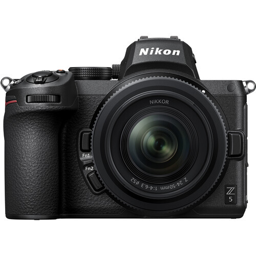 CÂMERA NIKON Z5 MIRRORLESS COM LENTE 24-50MM