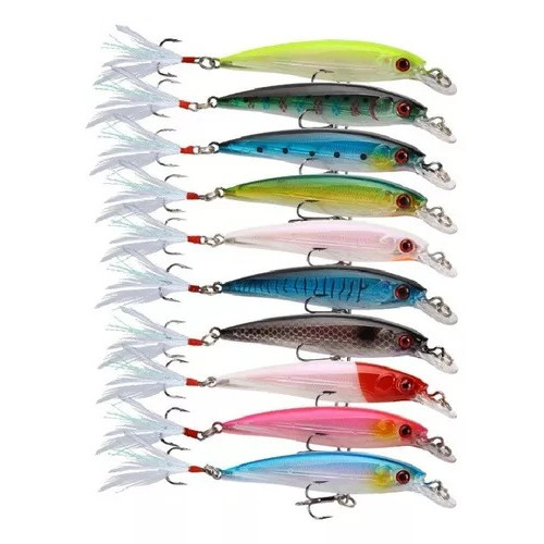 Isca Artificial P/ Pesca Tucunaré Dourado Robalo