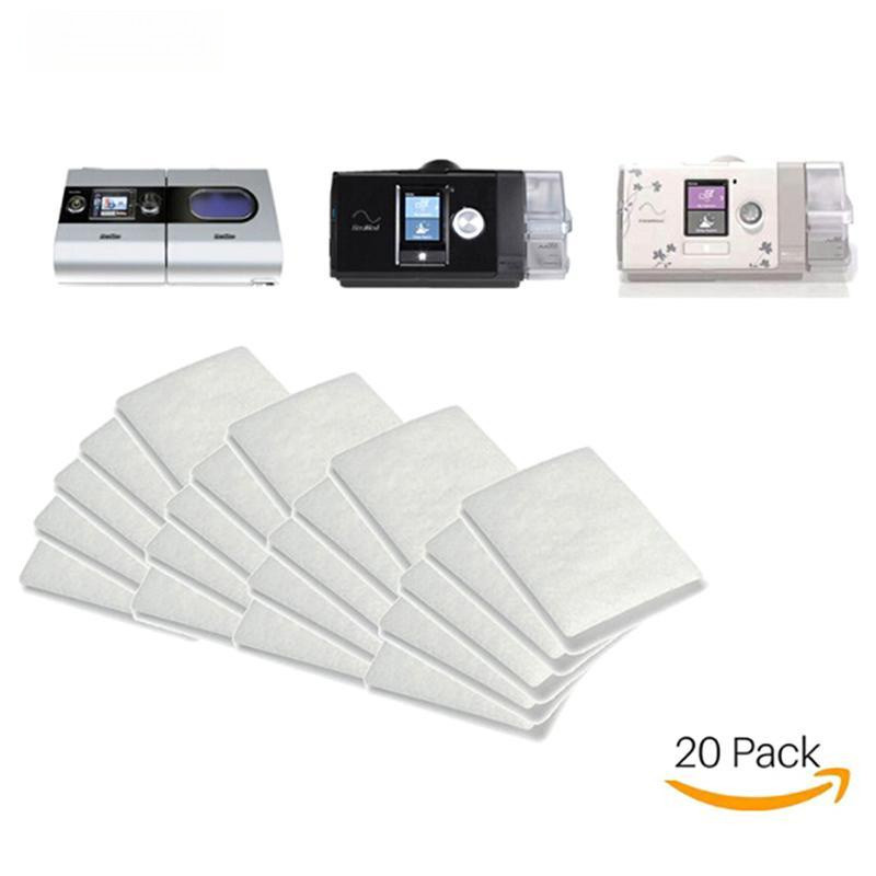 20 Filtros Universais Descartáveis Dos Pces Para O Parafuso De Ar Resmed 20 S9/S10 Cpap * &