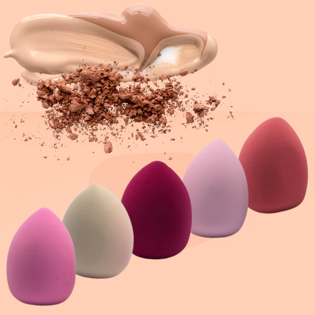 Esponja Maquiagem Unidade Gota Tipo Blender Para Base e Corretivo