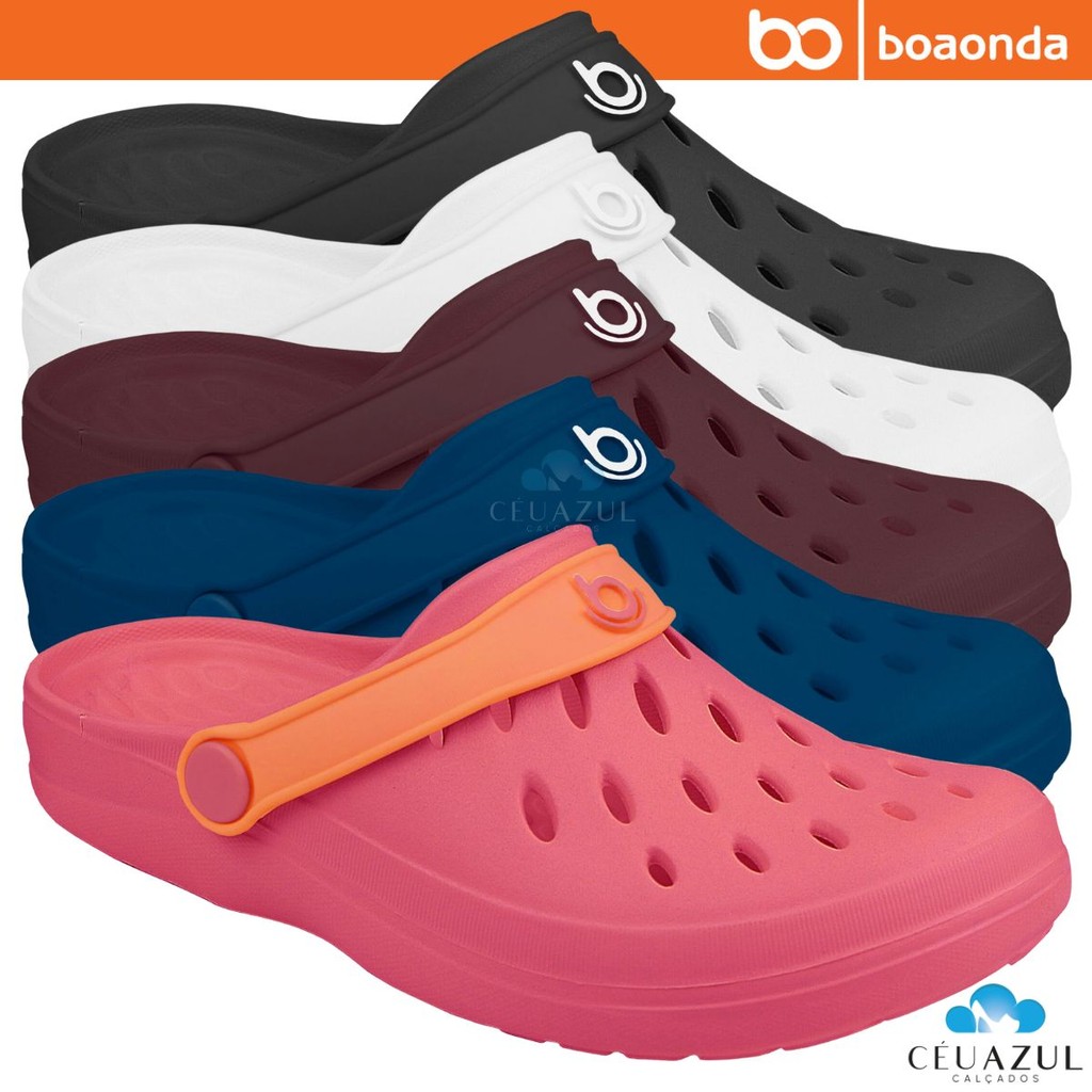 Sandalia Chinelo BoaOnda Easy Feminina Babuche Ortopédica Esporão Fascite Plantar Confortável