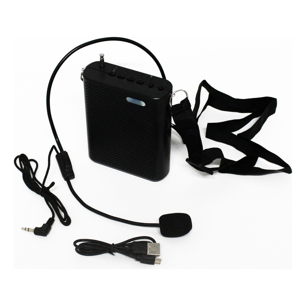 Megafone Microfone Sem Fio Para Palestras Amplificador Aula