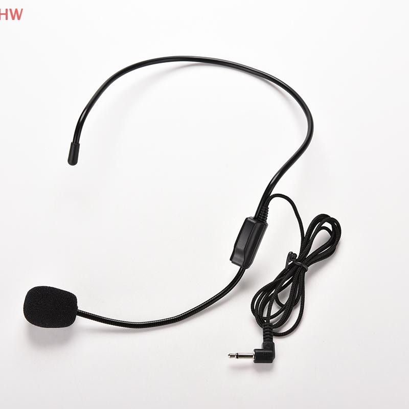 Microfone De Fone De Ouvido Com Fio Vocal microfono Para Alto-Falante Amplificador De Voz Mike