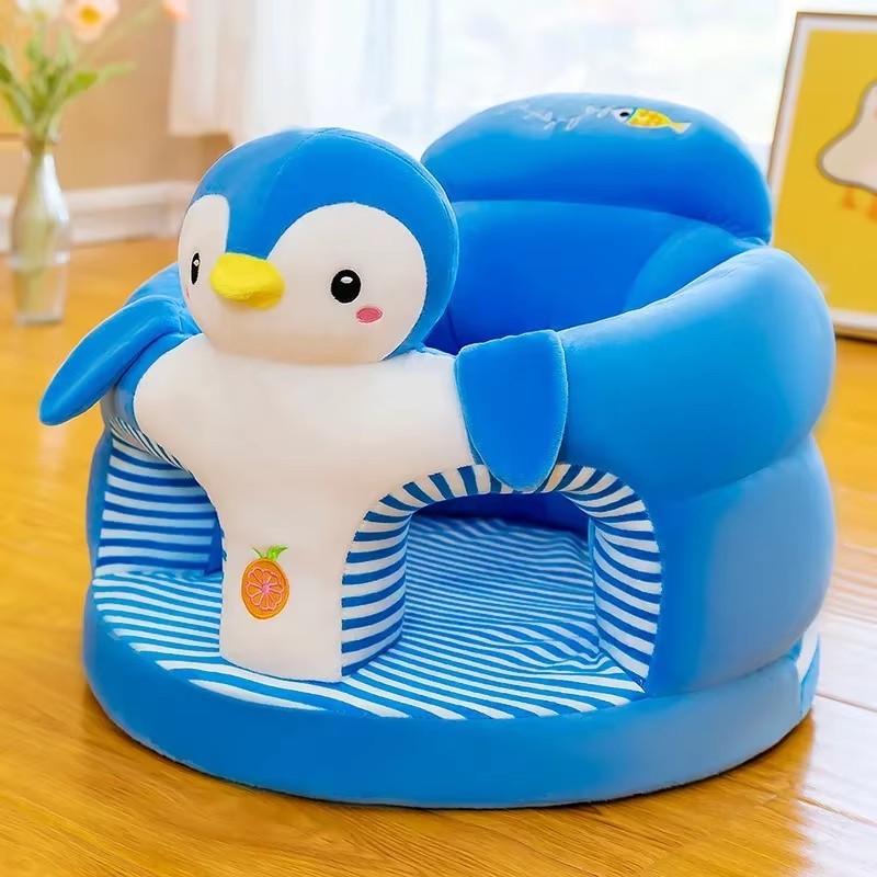 Capa De Assento De Apoio Para Bebês , Cadeira De Pelúcia Aprender A Sentar , Brincar , Lavável , Sem Enchimento , Verão
