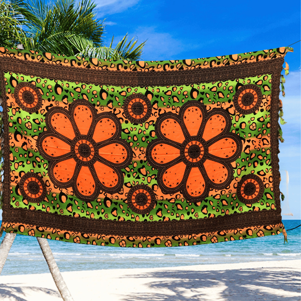 Lenço Canga Estampado Cangão Gigante Saida de Praia Leve