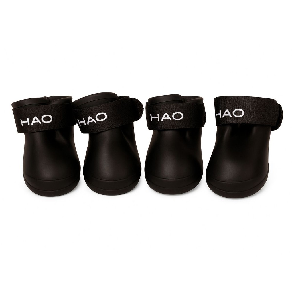 Kit 4 Botinhas Silicone Protetora de Patas Patinha Bota de Borracha Sapato À Prova De agua Sapatinho Para Cachorro Cão