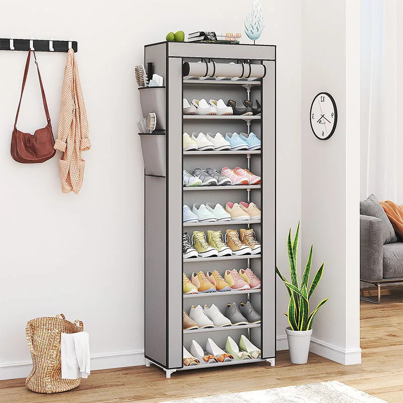 Sapateira Com 9 Prateleiras Para Organizar Sapatos Calçados Chinelo Roupa Objetos 27 Pares 9 Andares