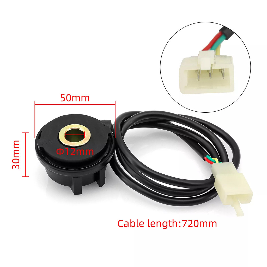 Cabo Medidor De Velocidade Do Motor Digital 12V , Conjunto De Quilometragem , Substituição , Sensor De Motocicleta De 3 